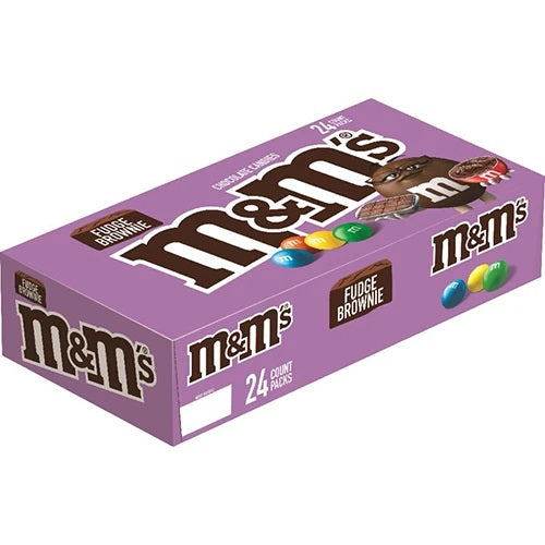 King Size M&Ms Chocolate Candy Fudge Brownie 2.83Oz