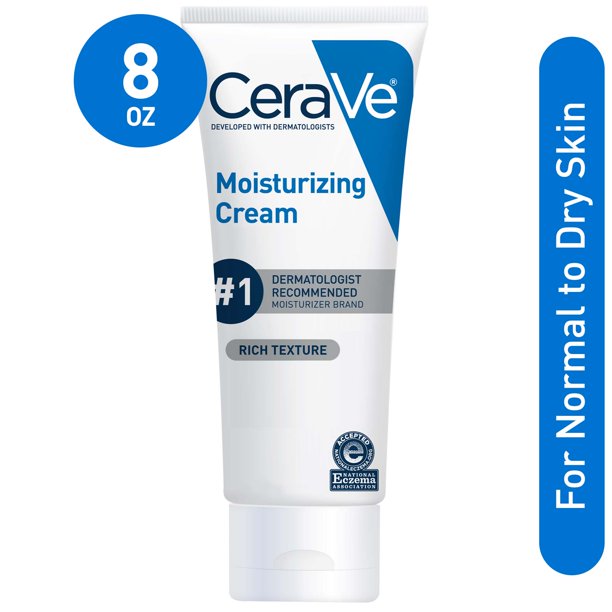 CeraVe Moisturizing Cream for Face and Body, Moisturizer for Normal to Dry SKin, 236mL / MCI