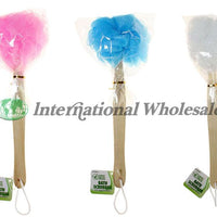 BROSSE à BAIN        /      Bath Scrubber W/ Wood. Handle 36Ct