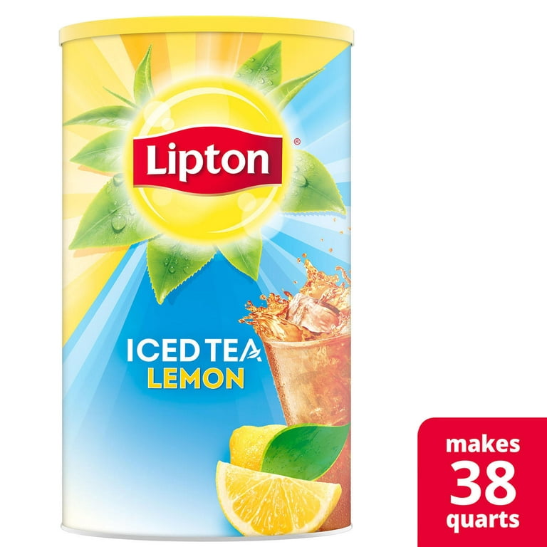 Lipton Sweetened Iced Tea Mix, Lemon (89.8 oz.)