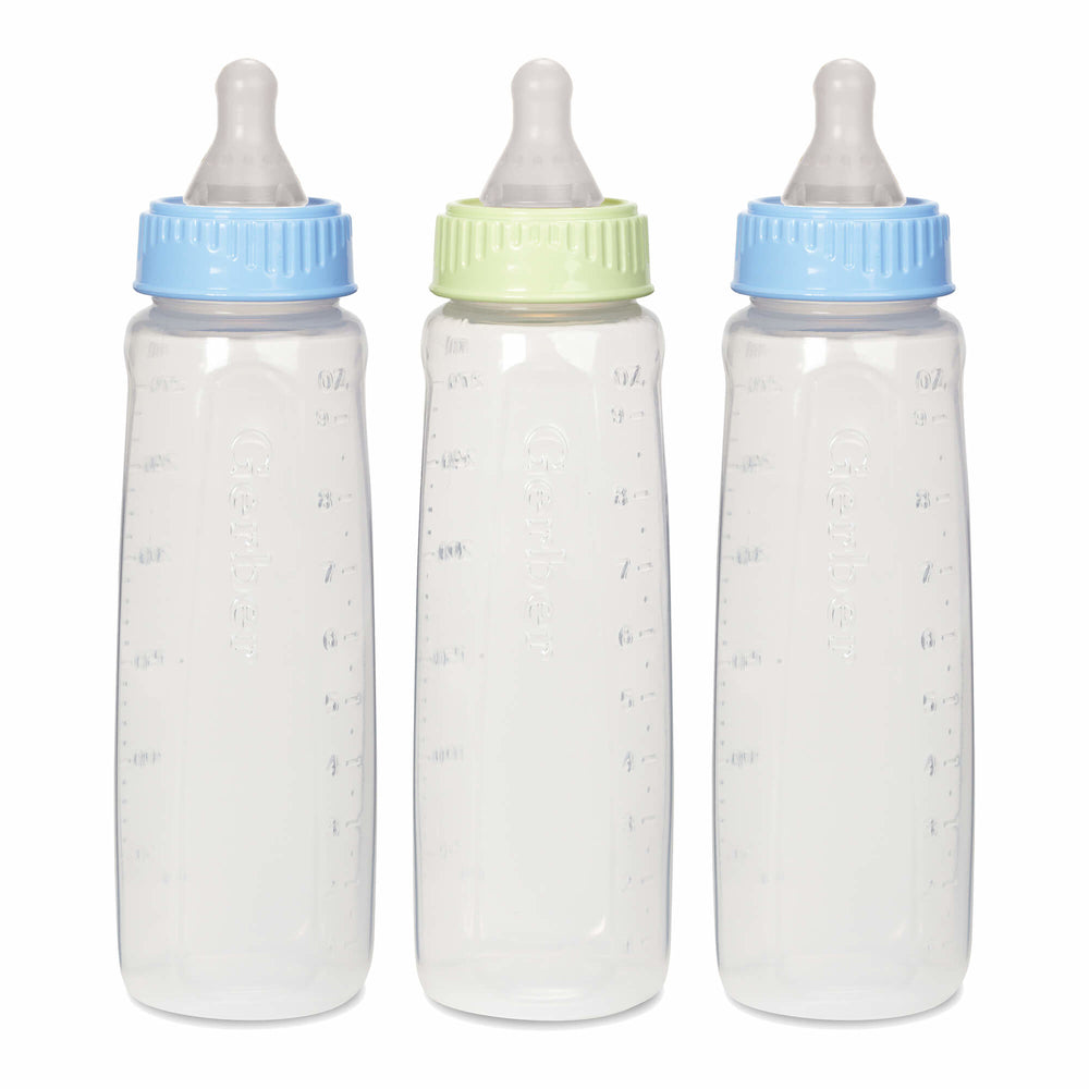 Gerber Baby Bottles 9 Oz Clear