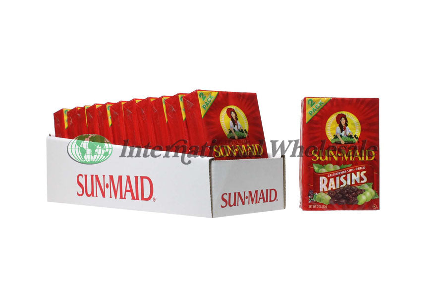 Sun Maid Raisins 2/1.5 Oz DLC 30 JUL 2020