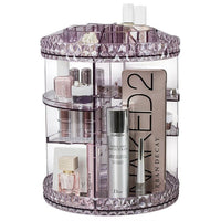 Sorbus 360° Makeup Organizer, Rotating Adjustable Carousel Storage