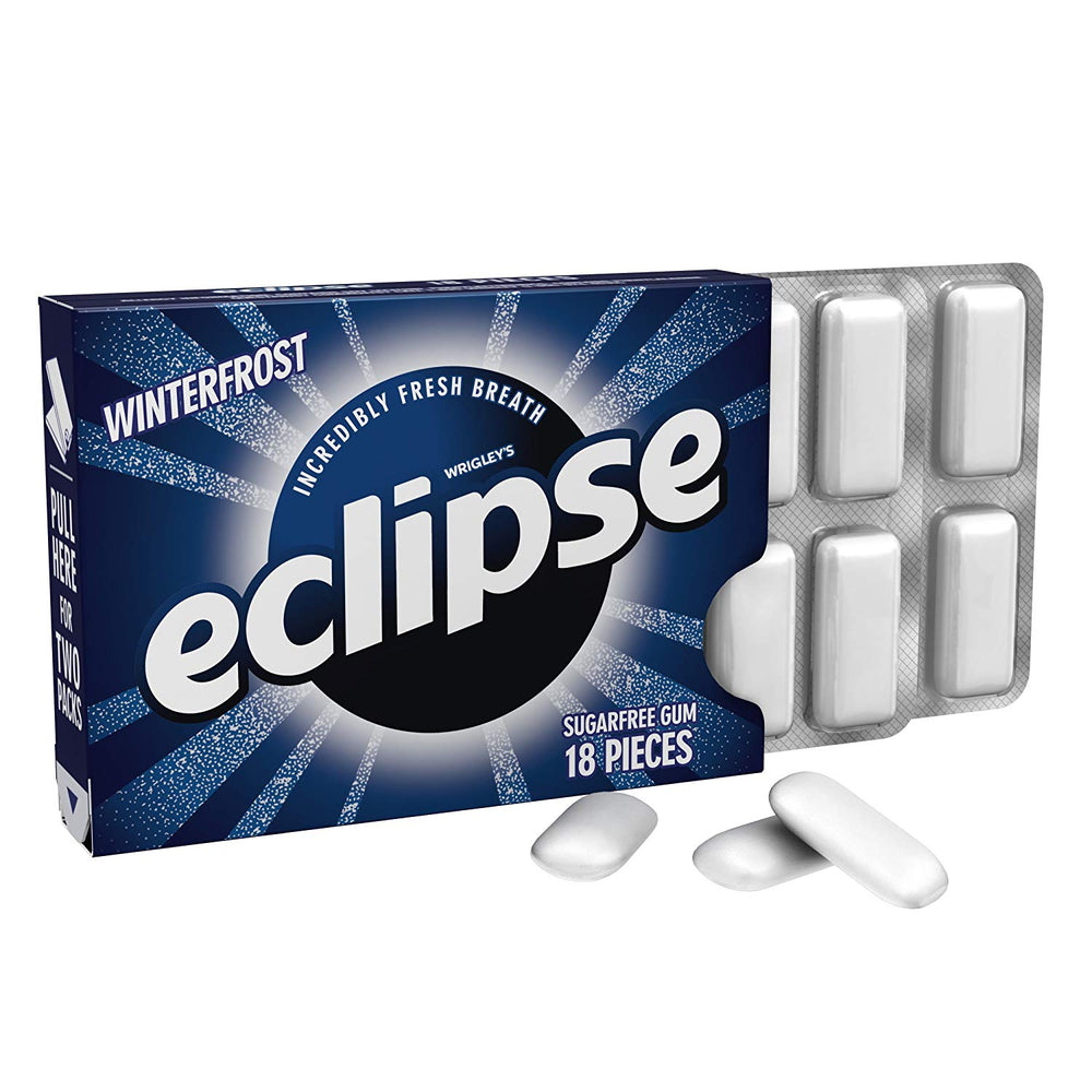 Eclipse Sugar Free Gum, Winterfrost, 18-pieces DLC: 09/FEV/20