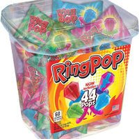 Ring Pop Lollipop Candy, Assorted Variety Pack (0.5 oz., 44 ct.)