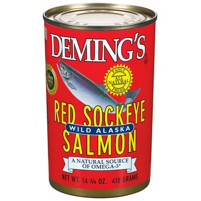 Demings 12 Pk Red Salmon 14.75Oz