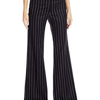 Women's Pinstripe Wide Le