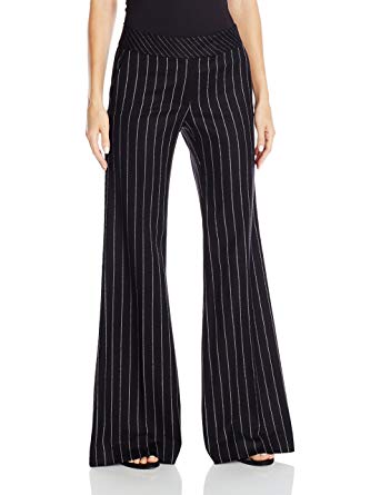 Women's Pinstripe Wide Le