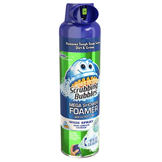 Scrubbing Bubbles Mega Shower Foamer Aerosol, 20 Oz