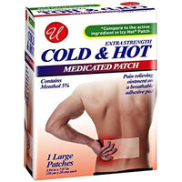 Extra Strength Large Cold & Hot Medicated 1 Patch