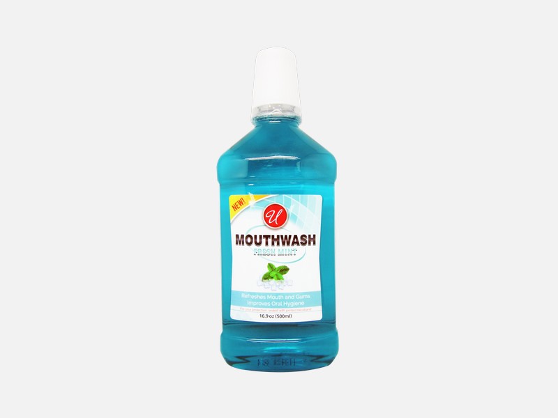 Mouth Wash Fresh Mint 16.9Oz/500mL DLC:04/21