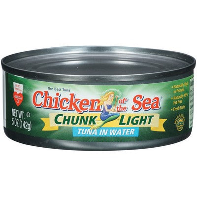Chicken Of The Sea Chk Lgt Tuna Water 48/Pk 5.00Oz / 48Pk