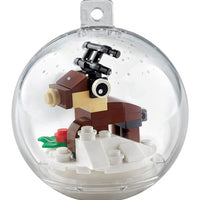 lLEGO Christmas Ornament Reindeer