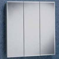 Zenith M48 White Tri-View Mirror Medicine Cabinet