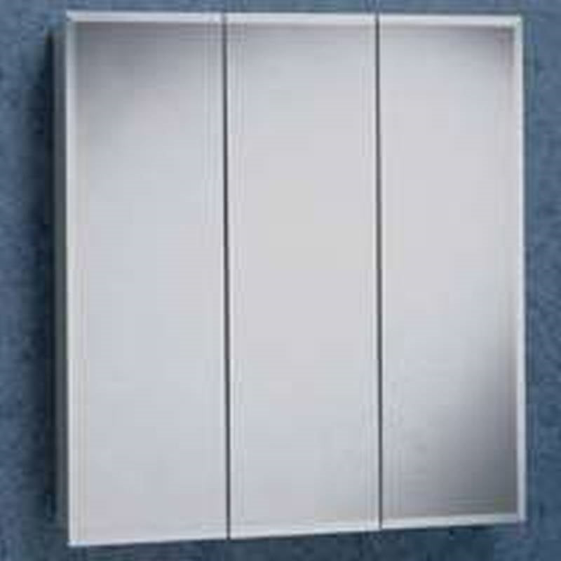 Zenith M48 White Tri-View Mirror Medicine Cabinet