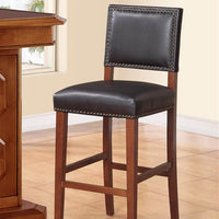 Linon Brook Bar Stool, 30 inch Seat Height, Multiple Colors
