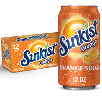 Sunkist Orange Soda 12 fl. oz. cans (355mL) DLC: Mars26