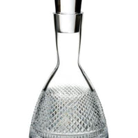 Waterford Diamond Line Decanter With Sto No Color