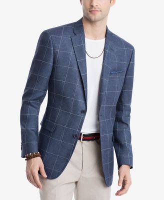 Navy Windowpane 40 R/M37.5 NAVY