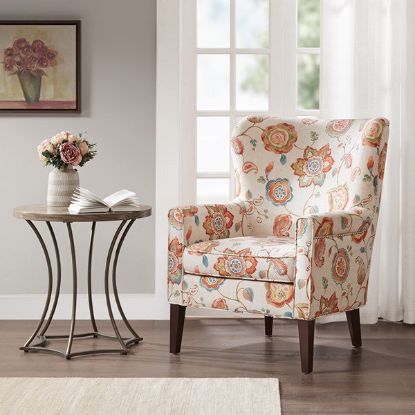 Accent Chair-Color Cream
