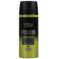 AXE deodorant bodyspray 150 ml. Fresh You Clean