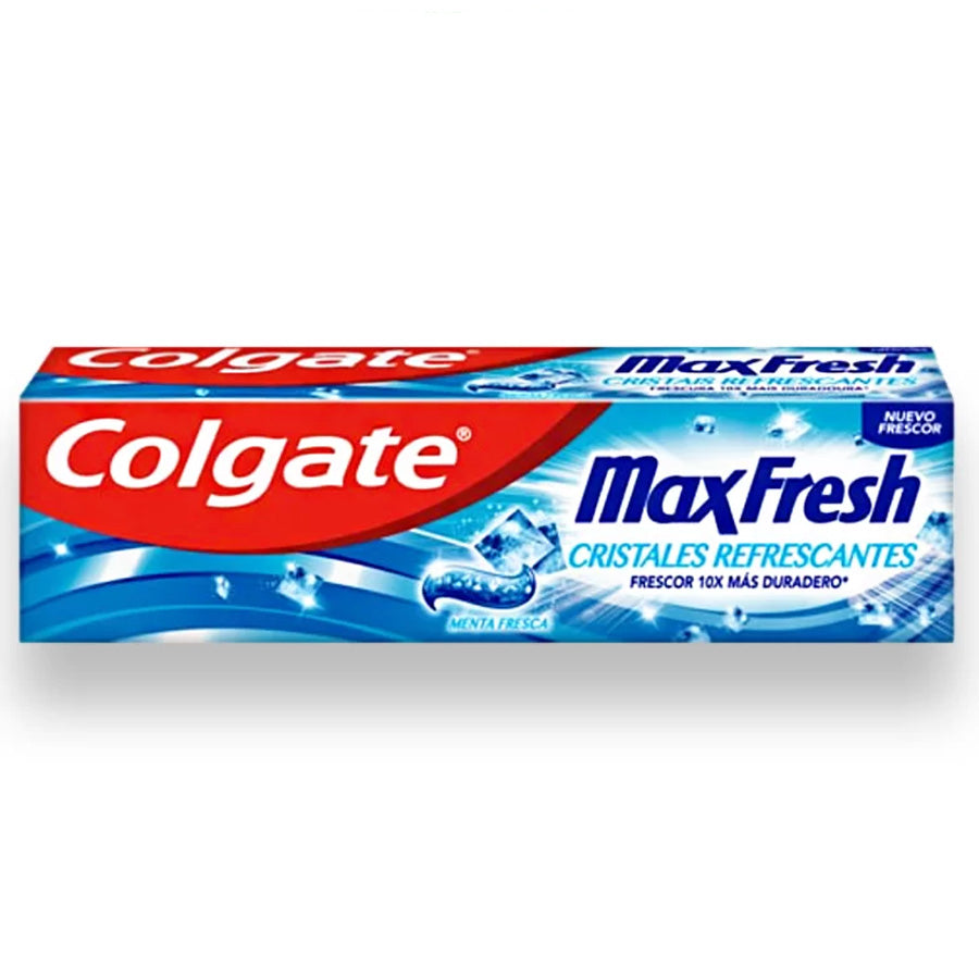 MCI ** Colgate Toothpaste 7.3 Oz 1 Pk Display Maxfresh Cool Mint With Whitening Breath Strips