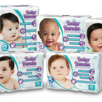 Better bundle Baby Diapers Size 2 6/26ct