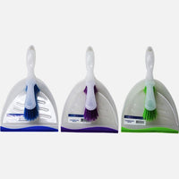 Clear Dustpan With Brush