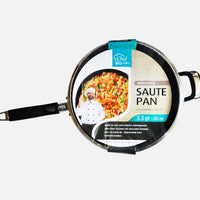 5.5QT Non-Stick Saute Pan W/Lid