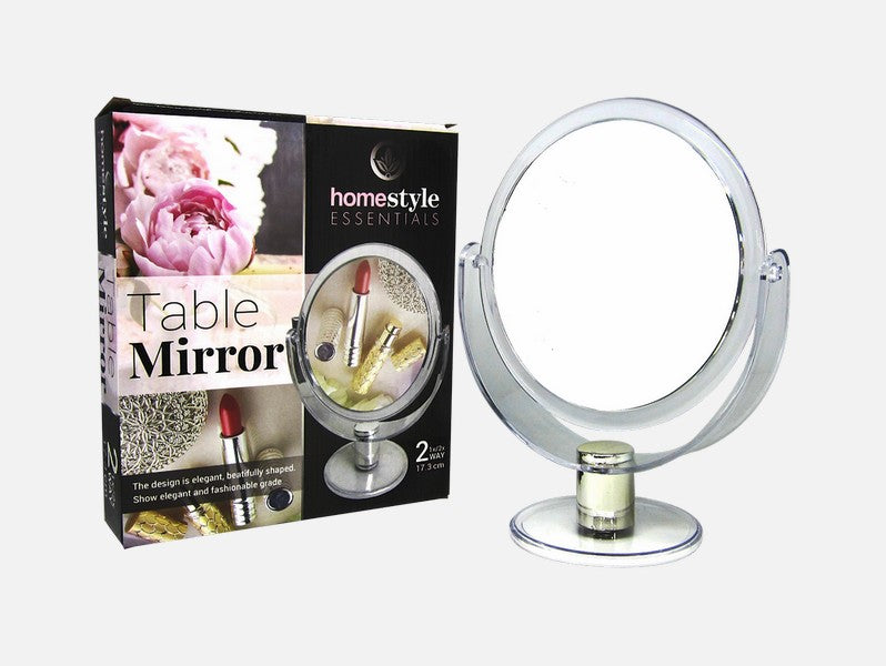 Round Table Mirror 02 Way Clear - 12
