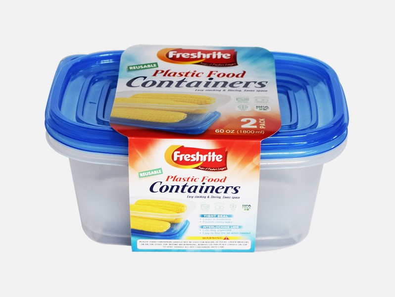 Reusable Container 62 Oz 2Pk