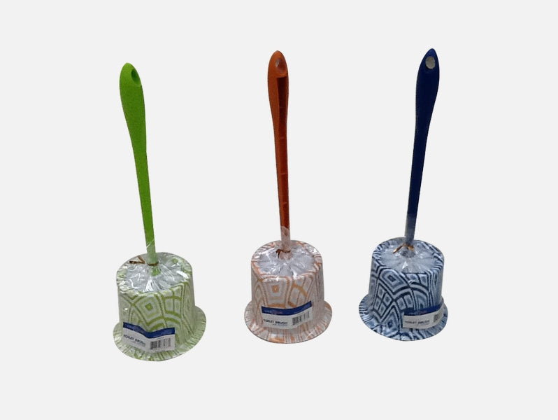 Printed Toilet Brush W Holder