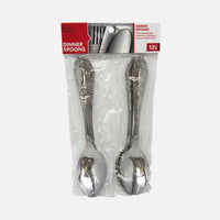 12 Pcs Dinner Spoons - 36