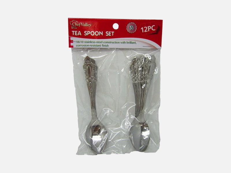 12 Pcs Tea Spoons - 36