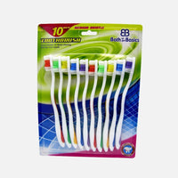 10 Pcs Value Pack Toothbrush - 48