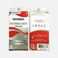 Pvc Heavyweight Shower Liner: White
