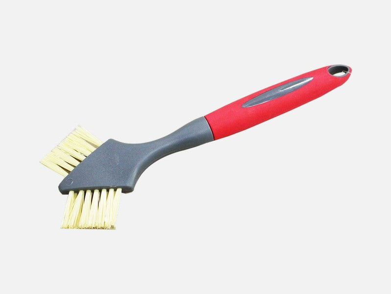 Red And Grey Grout Brush
