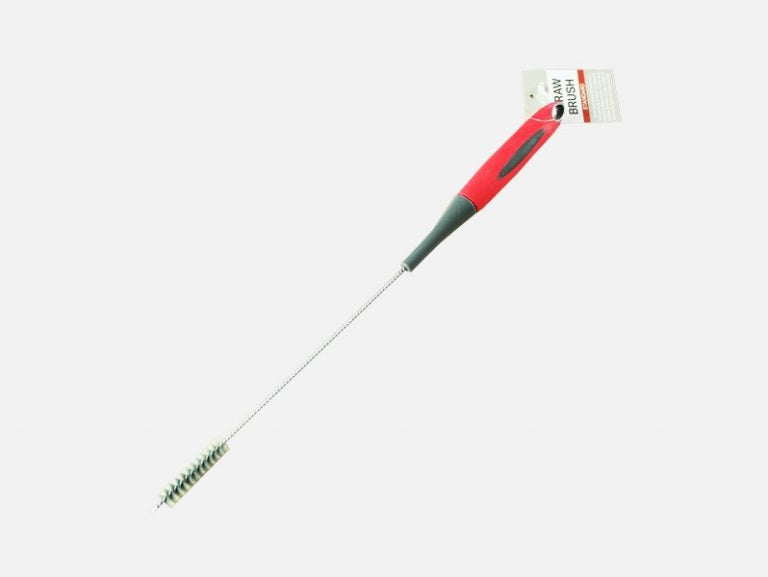 Red And Grey Straw Brush-24
