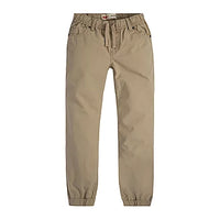 Levi’s Drawstring Waist Black Twill Joggers Pants Men’s Size Medium Husky.