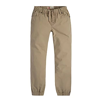 Levi’s Drawstring Waist Black Twill Joggers Pants Men’s Size Medium Husky.