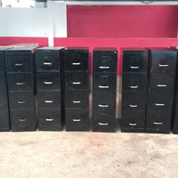 Black Filing Cabinet/Classeurs Noirs