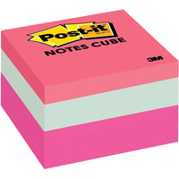 Post-It Notes Cube Sweet Pea  3in x 3in