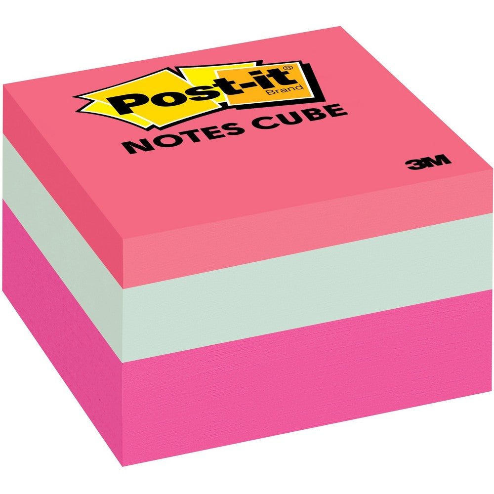 Post-It Notes Cube Sweet Pea  3in x 3in