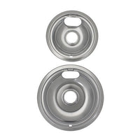 Range Kleen Chrome Drip Pans, 2 Count