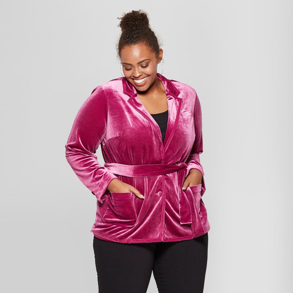 Women's Plus Size Velour