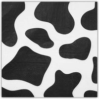 Bullseye's Playgroun BLK WHT Disposable Napkins