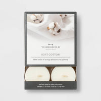 9pk Tealight Cotton Candles - Threshold™