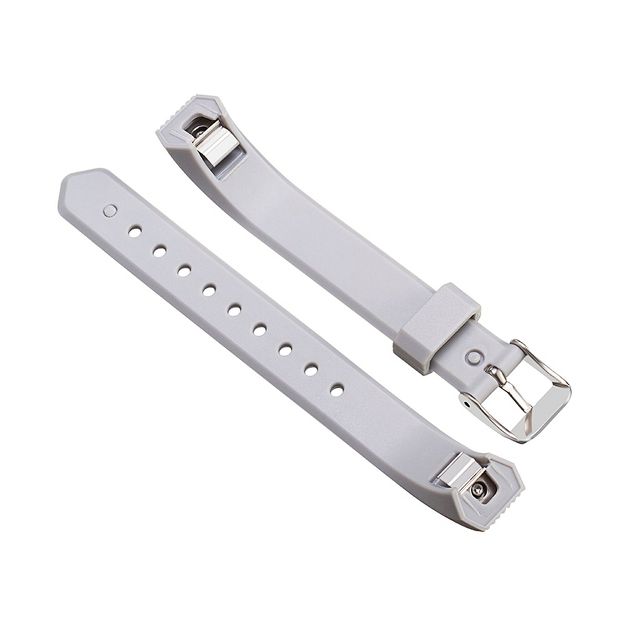 Zodaca Wristband w/Metal Buckle Clasp compatible with Fitbit  band 