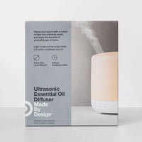 200ml Ultrasonic Diffuser White plus 5ml Eucalyptus Essential Oil Kit - Made By Design™
