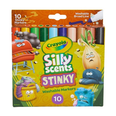 Crayola 10ct Silly Scents Stinky Washable Markers